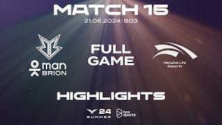 Full Highlights BRO vs HLE | Match 15 | LCK Mùa Hè 2024