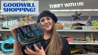 THIS WAS A FIRST! | 4 Goodwills in 1 day! | Thrift with Me