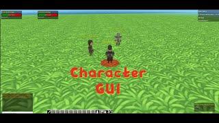 Maiu Online JavaScript MMORPG #babylonjs  Ep15 - Character UI