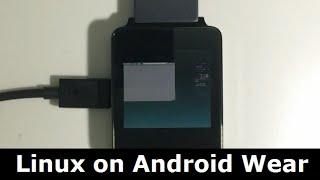 Linux on Android Wear