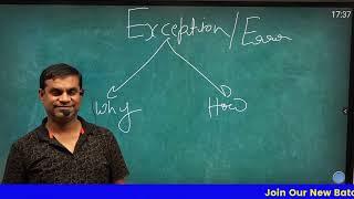 Exception Handling In Java With Examples | Java Tutorial | Learn Java with Manish Bhatia