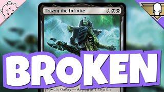 This Commander is Broken! | Trazyn the Infinite | Warhammer 40K Spoilers | Magic the Gathering