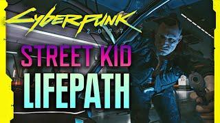 Cyberpunk 2077 - Street Kid Lifepath Intro // Full Prologue All Choices - 4K 60fps