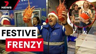 Christmas Eve shopping rush comes to frenetic end, plus what's open tomorrow and what's not | 7NEWS