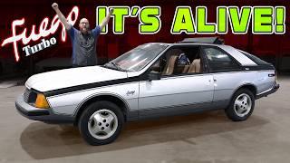 IT RUNS! Renault Fuego is Alive Again... Sort of! Now WHAT?!?