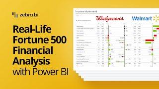 Fortune 500 Financial Analysis: Step By Step to Unveiling Insights with Power BI and Zebra BI