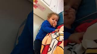 Cute Mamas boy sucking his thumb #cutebaby #viralshorts