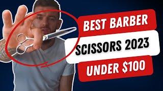 Best Budget Scissors for Beginner Barbers - Best Scissors to Buy in 2023 Under $100!