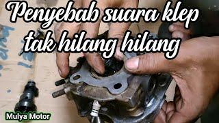 Beberapa penyebab masalah klep ( suara klep )