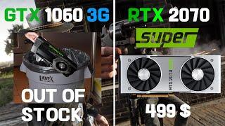 GTX 1060 3G vs RTX 2070 SUPER 8G Test in 23 Games QHD 2560x1440P