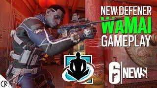 Gameplay & Loadout - Wamai New Defender - Shifting Tides - Gadgets - Tom Clancy's Rainbow Six Siege