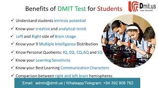 DMIT Test Benefits for school Students| Dmit Software| Dmit| Dmit test