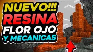 NUEVO!!! Resina, flores de OJOS y mecánicas en MINECRAFT