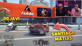 RDJAVI PONE A SANTIAGO MATIAS A JUGAR GTA 5 ROLEPLAY  ¡QUE RISA! 