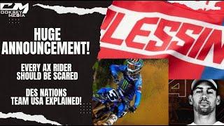 Huge Announcement! WSX And Arenacross Just Got Exciting! Motocross Des Nations Explained!