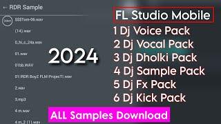 FL Studio Mobile 2024 All Sample Pack Free Download Dj Voice Pack,Dj Kick Pack,Loops Pack FL Studio