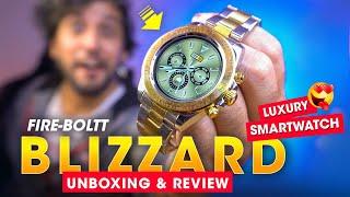 ROLEX Jaisi *LUXURY SMARTWATCH* You Can BUY! ️ Fire-Boltt Blizzard Smartwatch Review!