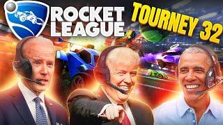 US Presidents Play Rocket League Tournaments 32