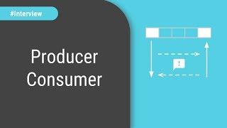Java Concurrency Interview: Implement Producer Consumer pattern using wait-notify