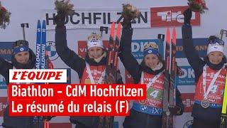 Biathlon 2022 - Sensationnelle, Julia Simon mène la France à la victoire du relais