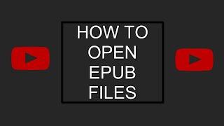 How to open Epub Files on your computer (Fast and Convenient) #epub