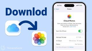 How to Download iCloud Photos to New iPhone (iOS 18/17) - 2025