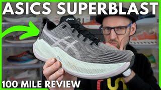 ASICS SUPERBLAST REVIEW after 100 MILES - IS IT WORTH THE RETAIL PRICE? - EDDBUD