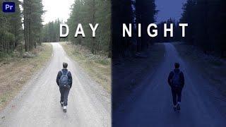 Easy Way to turn Day to Night in Video - Adobe Premiere Pro