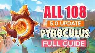 How to: GET ALL 108 PYROCULUS NATLAN 5.0  UPDATE | COMPLETE GUIDE FULL TUTORIAL | Genshin Impact