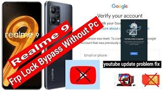 Realme 9 Frp Bypass RMX3521 Google Account Unlock Remove  Without PC