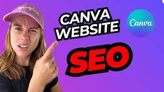 CANVA WEBSITE SEO | How to Use Search Engine Optimization on Canva