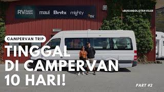 Tinggal di Campervan 10 Hari! | Summer Campervan Trip part2 | #campervantrip #newzealand