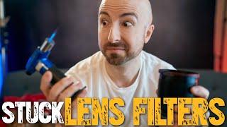 3 Tricks for Removing Stuck Lens Filters!