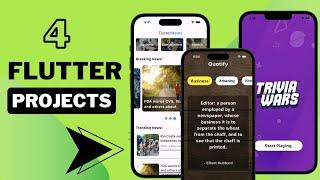  Learn Flutter API Integration with 4 REAL Projects | Flutter Tutorial for Beginners 2024