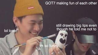 got7 making fun of each other