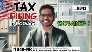 F1 Student Tax Filing Process Explained ! తెలుగు