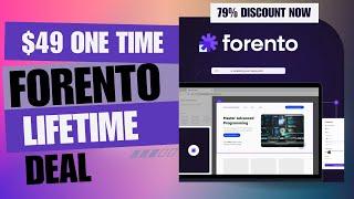  Forento Ltd Lifetime Deal |  Unlock Your Digital Empire with Just $39 | 83% Discount Now