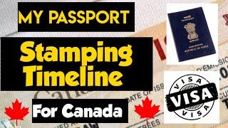 Canada Visa Passport Submission and Stamping Timeline 2022