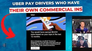 Uber Paying Drivers For Having Their Own Commercial Insurance