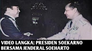 The Last Moment of Togetherness between President Soekarno and General Soeharto 1966 | Rare Videos