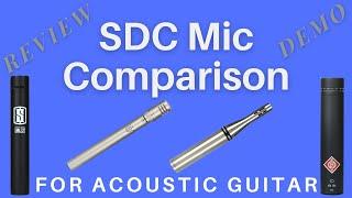 Comparing 4 Small Diaphragm Condenser Microphones for Acoustic Guitar