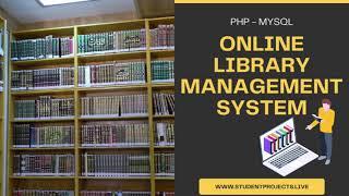 Online Library Management System - PHP & MySQL