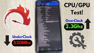 Android CPU/GPU Underclock Vs Overclock Extreme Test!