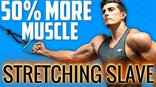 Vitruvian Physique STRETCHING SLAVE How To Build 50% More Muscle (New Science)@VitruvianPhysique