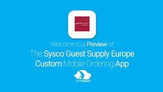 Sysco Guest Supply Europe - Mobile App Preview - SYS293W