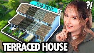 Building a Terraced House FOR RENT in The Sims 4