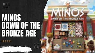 Minos: Dawn of the Bronze Age - board game insert