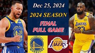 Los Angeles Lakers vs Golden State Warriors Game Final | Dec 25,2024 | NBA TODAY