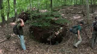 Secret Cave Found Beneath A Campsite