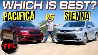 So, You Need a Minivan: Is the Chrysler Pacifica or the Toyota Sienna a Better Buy?